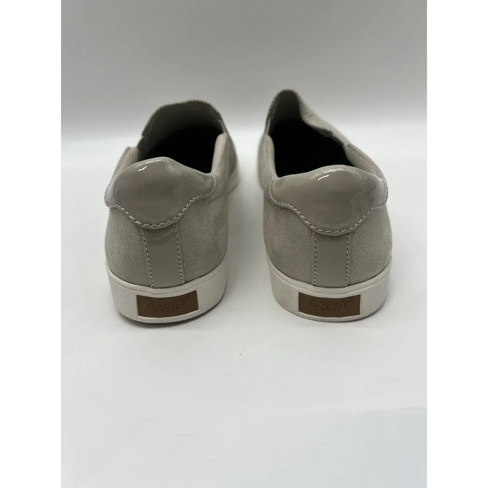Dr. Scholl's Madison Women's Perforated Slip On Sneakers Gray Size 9.5
